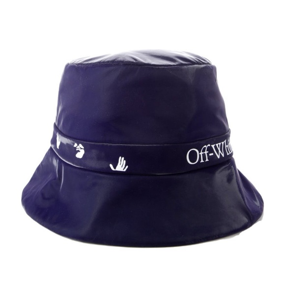 Off-White Midnight Blue Bucket Hat
